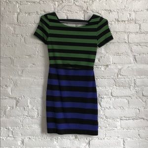 COOPERATIVE Bodycon Stripe Dress